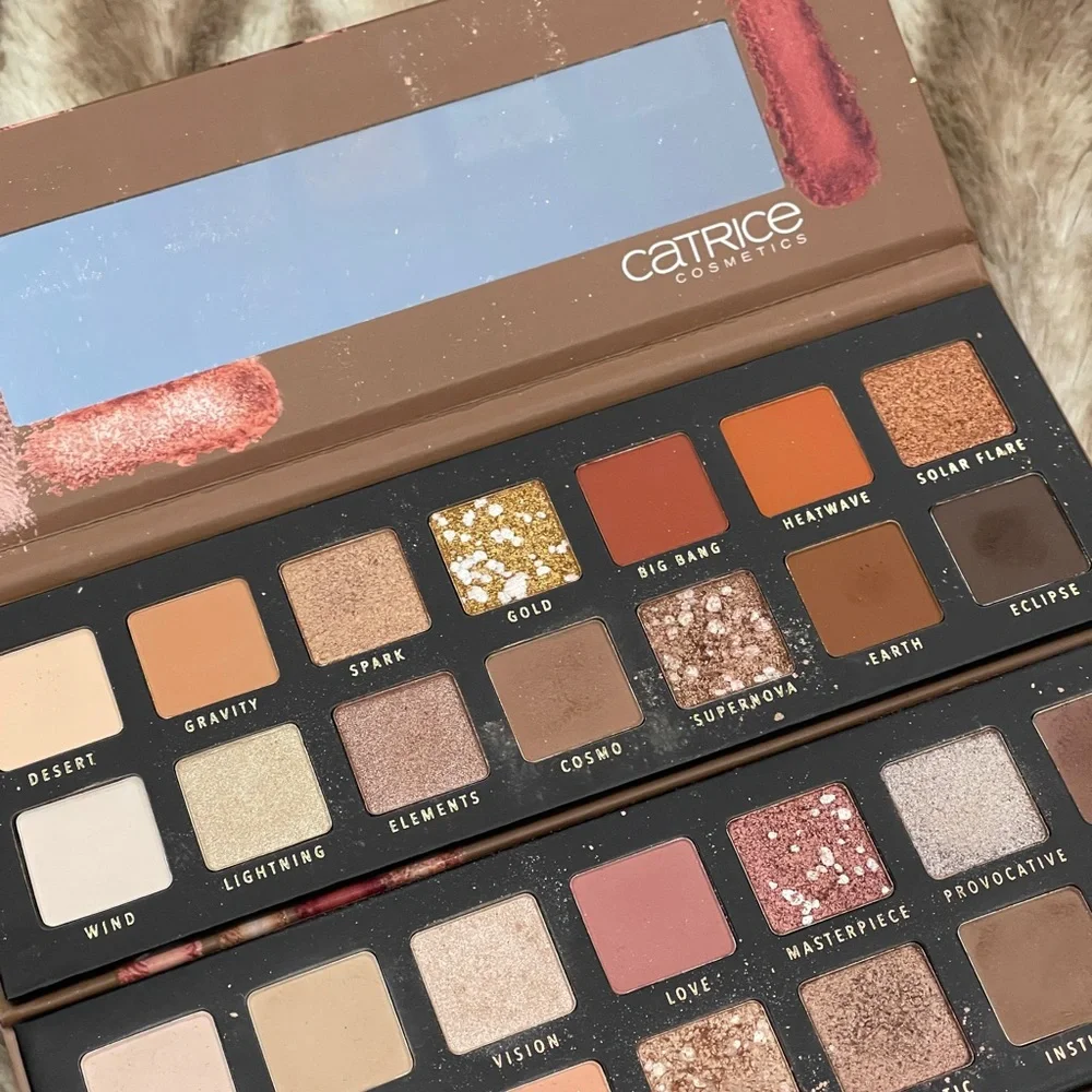 Catrice Pro Slim Eyeshadow Palettes Next-Gen Nudes Peach Origin Neon Earth